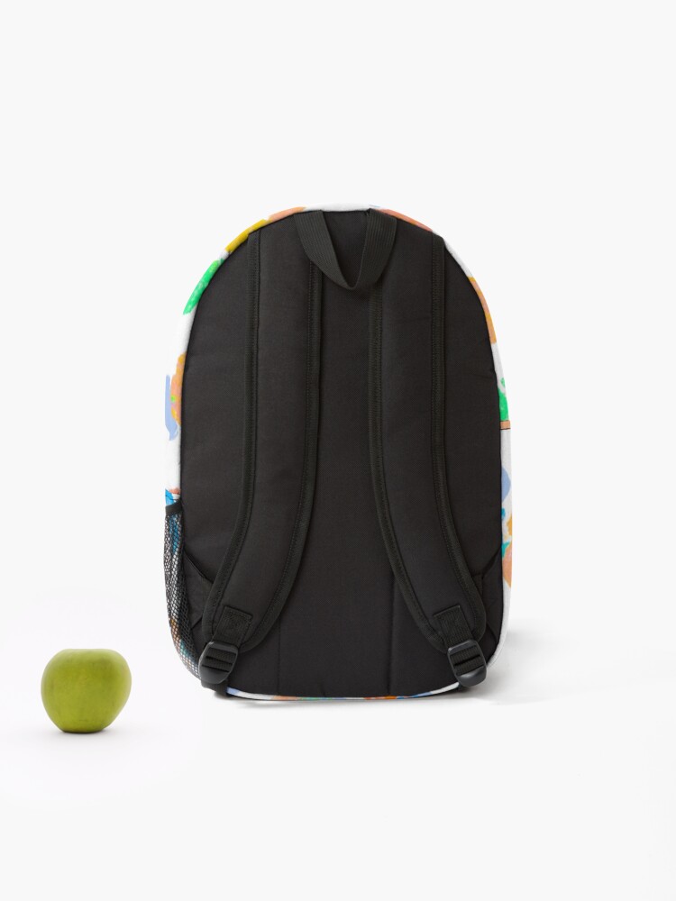 Thumbnail 2 of 3, Backpack, Colorful Seamless Pattern designed and sold by Matoo5062.