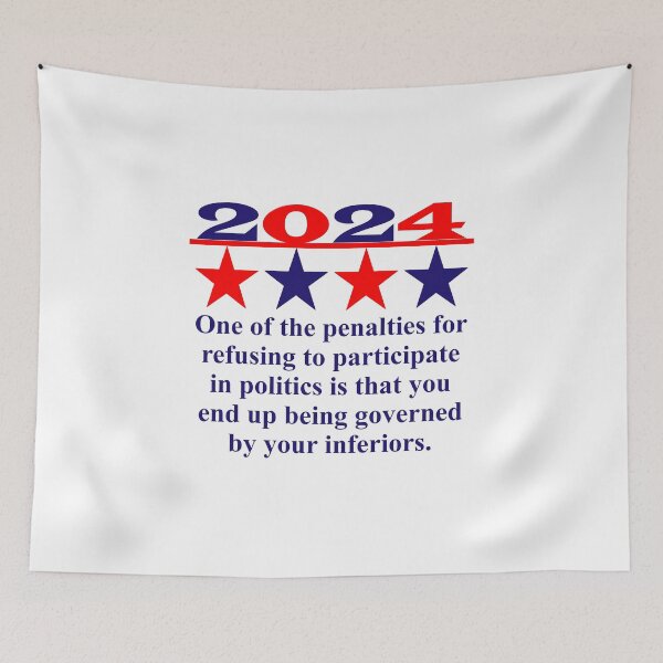 Item preview, One Of The Penalties For Refusing - Political Quote  designed and sold by CrankyOldDude.