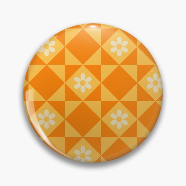 Item preview, Mid Century Modern Shapes & Flower Seamless Colorful Pattern - Orange and Yellow designed and sold by bsksinghal.