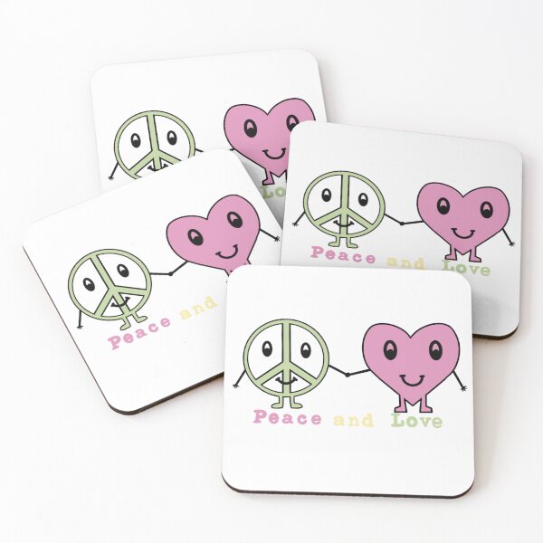Item preview, Peace and Love  designed and sold by ShopTCM.