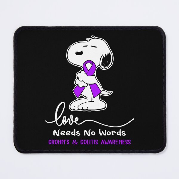 Item preview, Crohn's & Colitis Awareness - LOVE NEEDS NO WORDS designed and sold by Elise-Chapman.