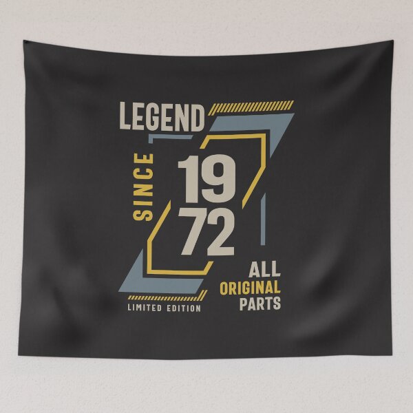 Item preview, Legend Since 1972 52 birthday  designed and sold by cidolopez.
