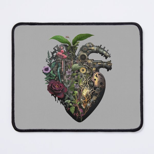 Item preview, cyberpunk heart bursting with life designed and sold by Deedy Studio.