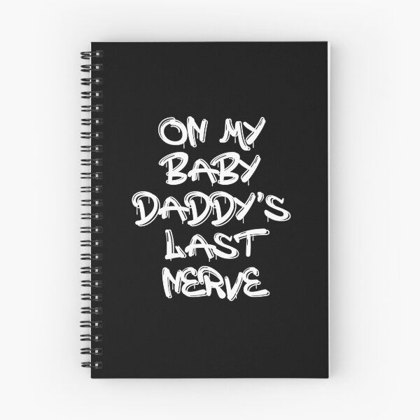 Item preview, on my baby daddys last nerve designed and sold by Catsloversdotme.
