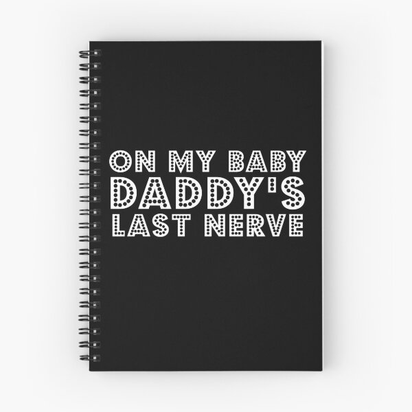 Item preview, on my baby daddys last nerve designed and sold by Catsloversdotme.