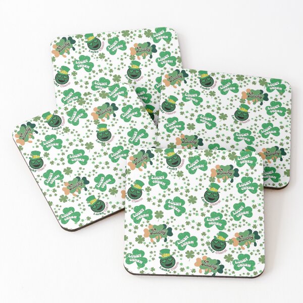 Item preview, St. Patrick's Day Lucky Charm Green Pattern - Cute Lucky Charm designed and sold by Vero De.