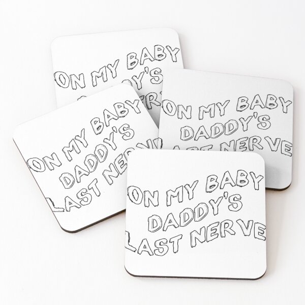 Item preview, on my baby daddys last nerve designed and sold by Catsloversdotme.