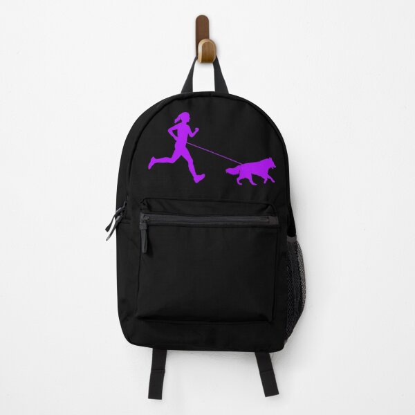 Item preview, Canicross Female Husky Purple designed and sold by DoggoWisdoms.