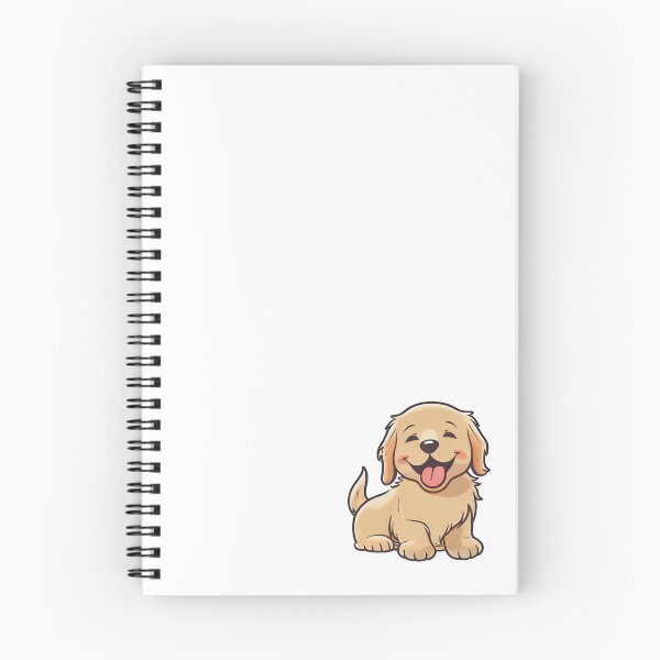 Item preview, Cute Golden Retriever Cartoon Puppy designed and sold by theseriousone.