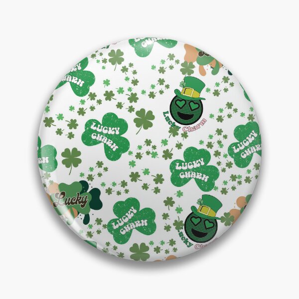 Item preview, St. Patrick's Day Lucky Charm Green Pattern - Cute Lucky Charm designed and sold by Vero De.