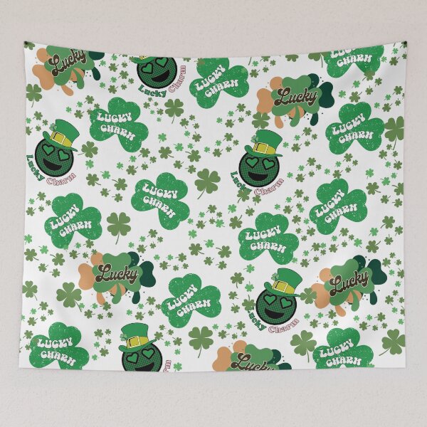 Item preview, St. Patrick's Day Lucky Charm Green Pattern - Cute Lucky Charm designed and sold by Vero De.