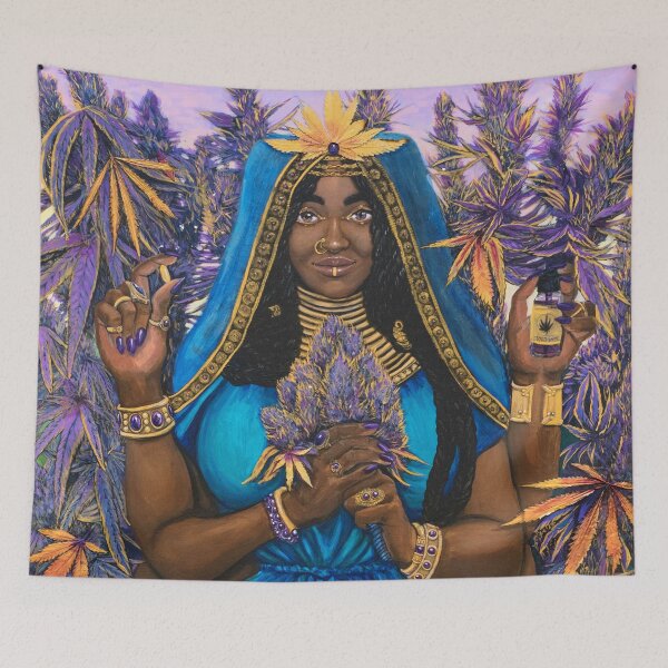 Item preview, Cannabis Goddess designed and sold by terigrimm.