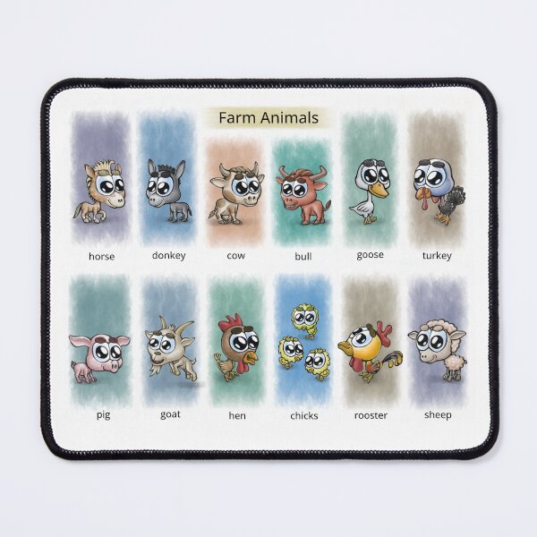 Item preview, Farm Animals designed and sold by TomsZoo.