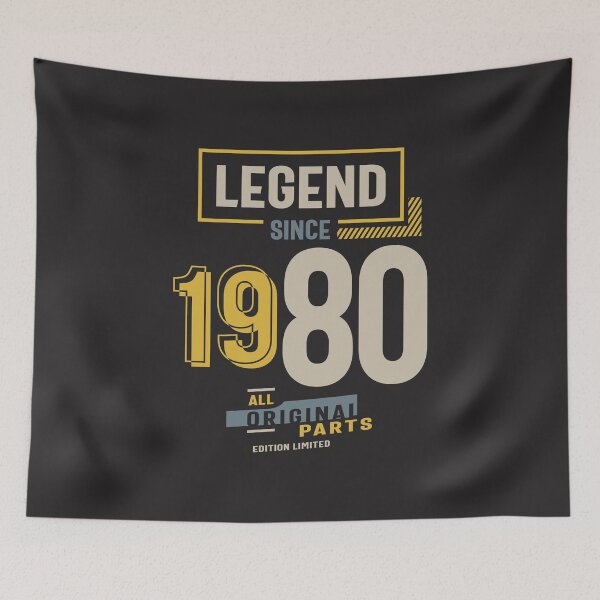Item preview, Legend Since 1980 43rd birthday  designed and sold by cidolopez.