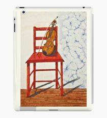 Violin in Repose Watercolor Art iPad Case/Skin