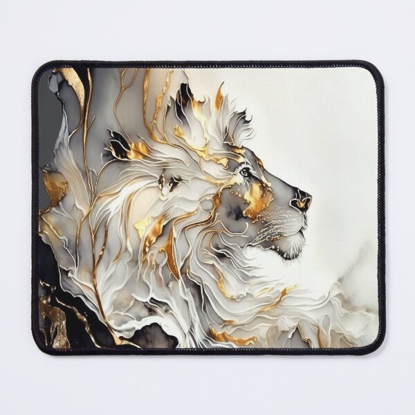 Item preview, Lion's Gaze - Resin Art designed and sold by inkvestor.