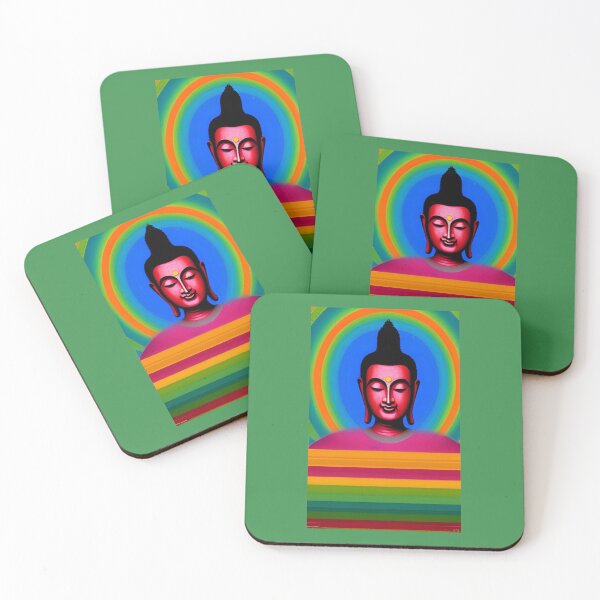Item preview, Amitabha Buddha Abstract Art Print designed and sold by DharmaArts.