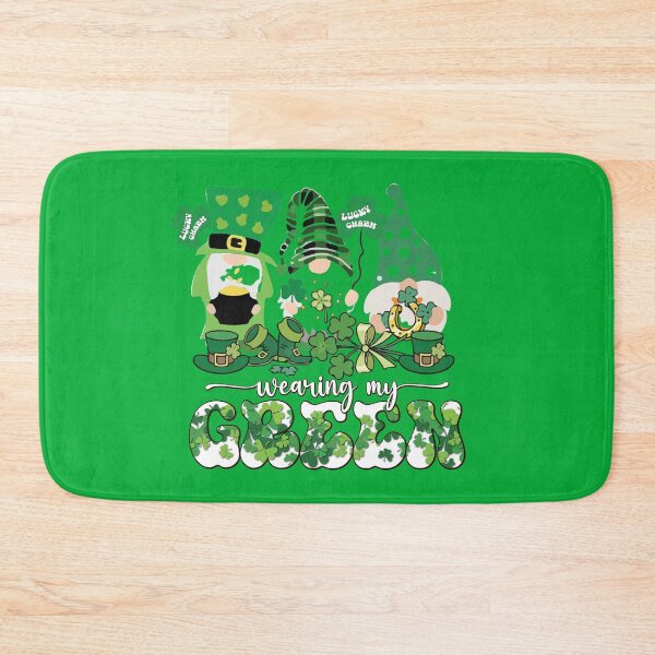 Item preview, St. Patrick's Day Lucky Charm Wearing My Green - Cute Lucky Charm designed and sold by Vero De.