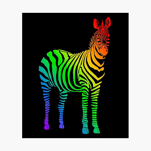 Item preview, Rainbow Zebra designed and sold by DaveDanchuk.