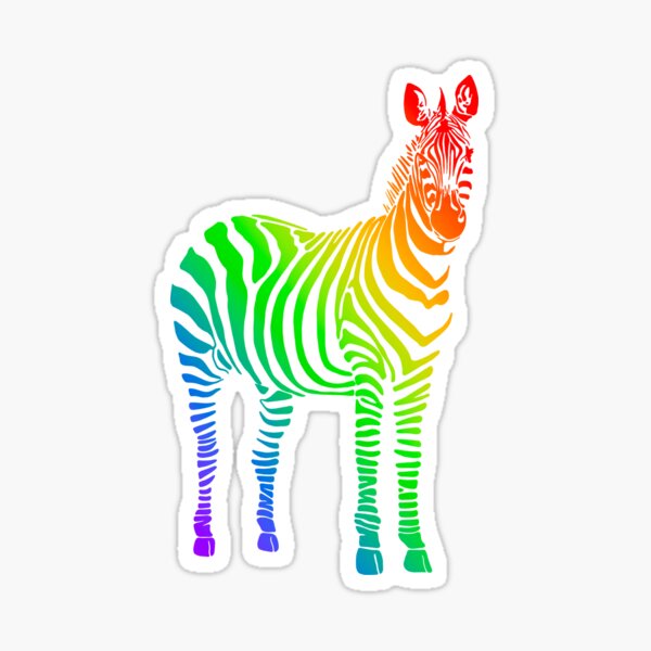 Item preview, Rainbow Zebra designed and sold by DaveDanchuk.