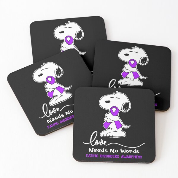 Item preview, Eating disorders Awareness - LOVE NEEDS NO WORDS designed and sold by Elise-Chapman.