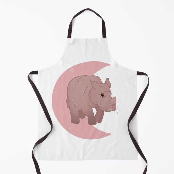 Item preview, Rhino Crescent - Rose designed and sold by bellamousse design co.