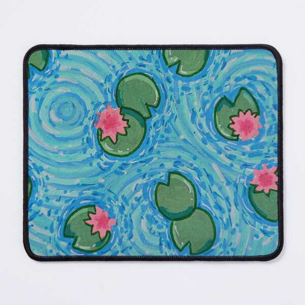 Item preview, Messy Lily Pad Pond - No Boarder designed and sold by Qwertyu225.