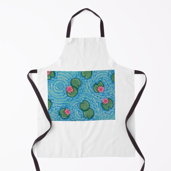 Item preview, Messy Lily Pad Pond - No Boarder designed and sold by Qwertyu225.