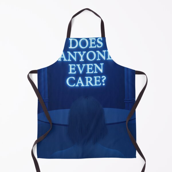 Item preview, Anyone Care Blue 3D Quote Aesthetics designed and sold by Screenpaint.