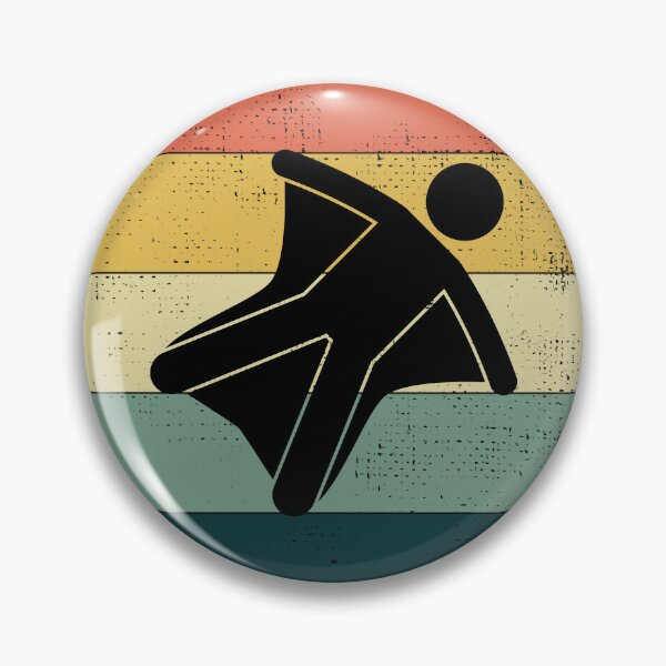 Item preview, Wingsuit flying Base Jumping Skydiving Retro Vintage designed and sold by TastefulTees.