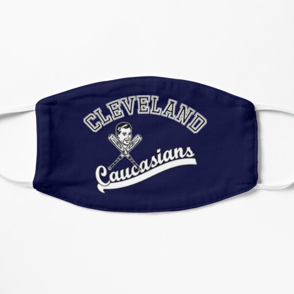 Caucasians cleveland indians full over printed face mask - the