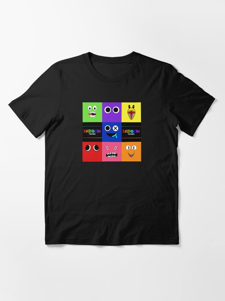 Rainbow Friends characters faces in grid.. Blue Roblox Rainbow Friends  Characters, roblox, video game. Halloween Kids T-Shirt for Sale by  Mycutedesings-1