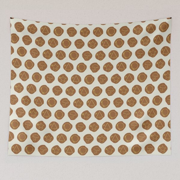 Item preview, Squid Games sugar caramel pattern designed and sold by LICENSEDLEGIT.