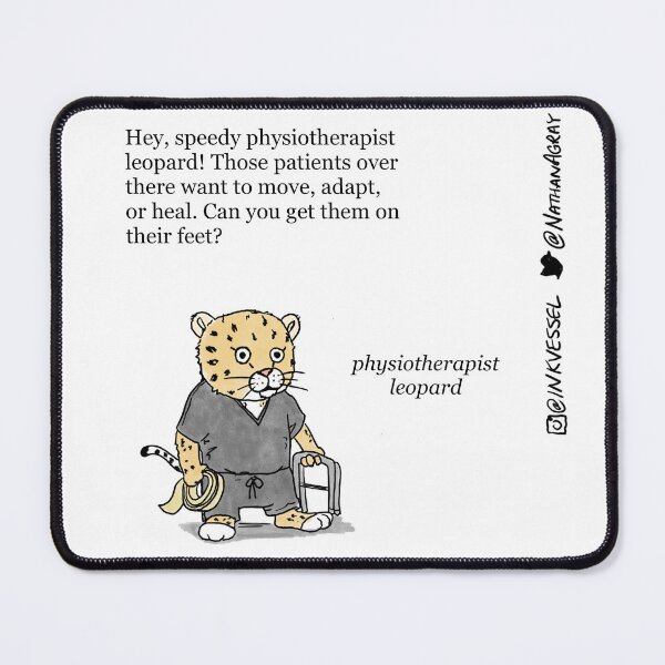 Item preview, Physical Therapy Leopard designed and sold by NathanGray.