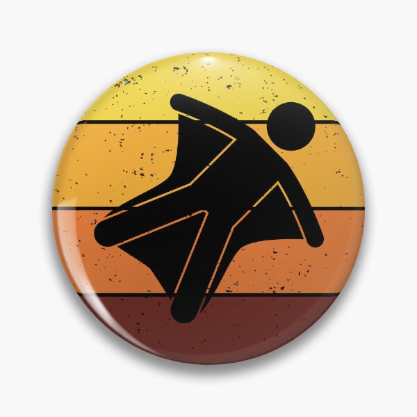 Item preview, Wingsuit flying Base Jumping Skydiving Retro Vintage designed and sold by TastefulTees.
