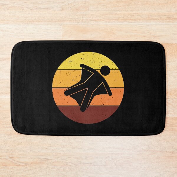Item preview, Wingsuit flying Base Jumping Skydiving Retro Vintage designed and sold by TastefulTees.