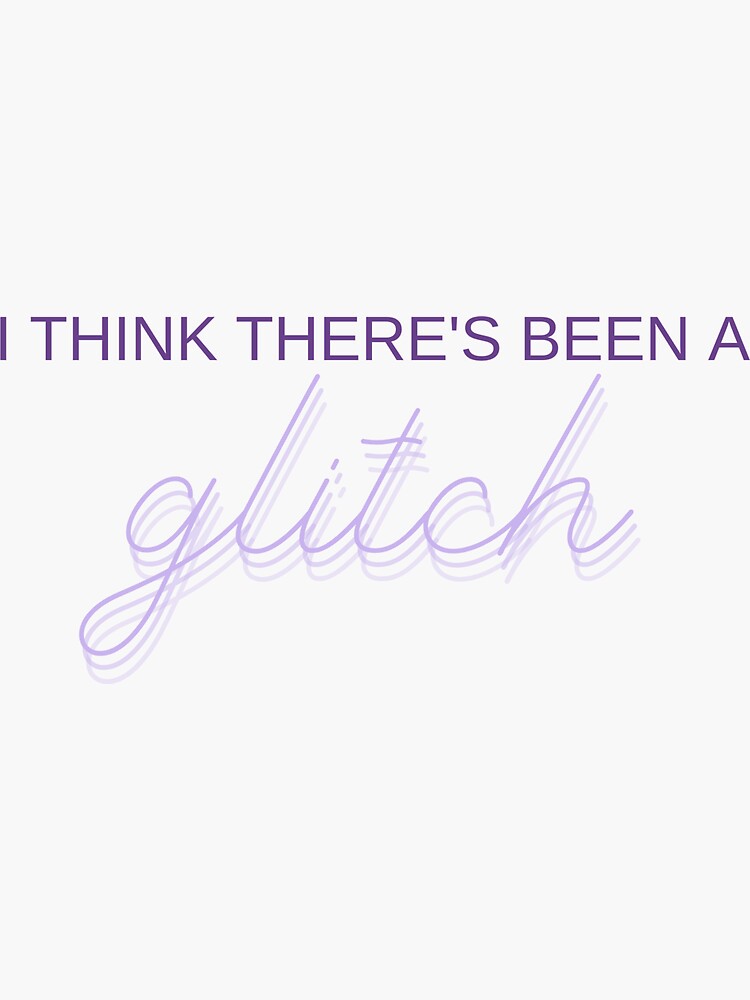 Glitch - Taylor Swift | Sticker