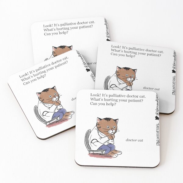 Item preview, Palliative Care Doctor Cat designed and sold by NathanGray.
