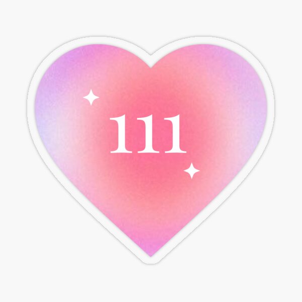 Adesivo Scritta LOVE 111