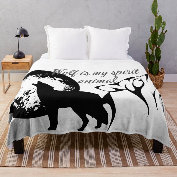 Item preview, Wolf is my spirit animal designed and sold by Sisy04.
