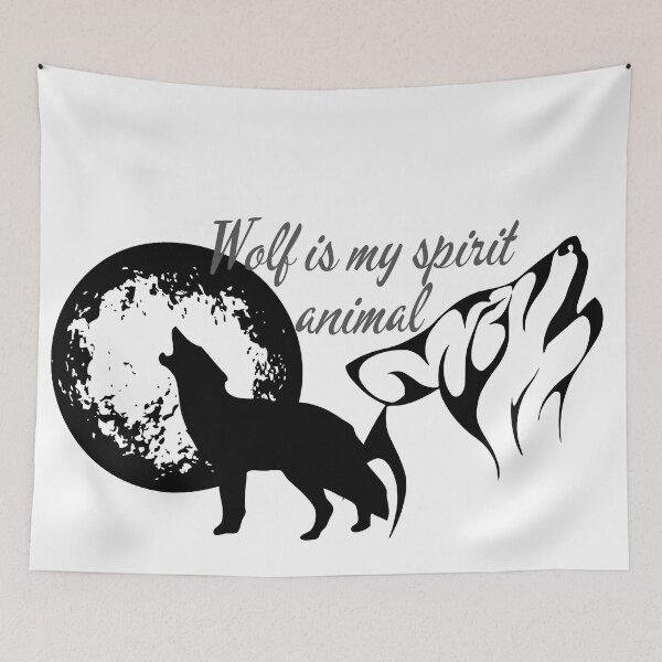 Item preview, Wolf is my spirit animal designed and sold by Sisy04.