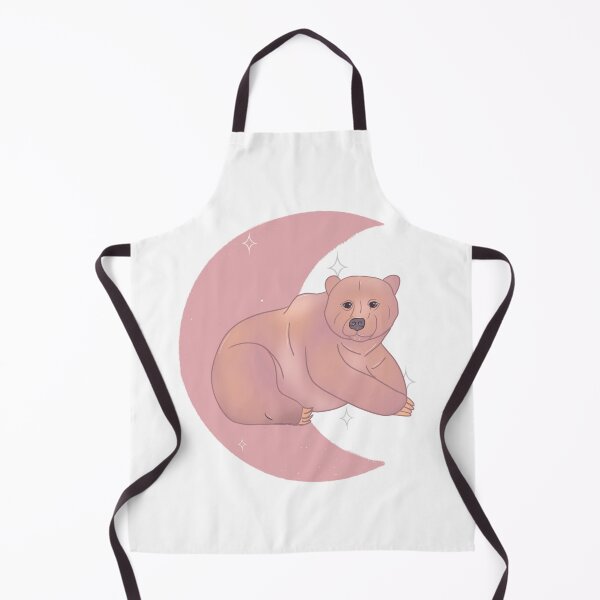 Item preview, Grizzly Bear Crescent - Rose designed and sold by bellamousse design co.