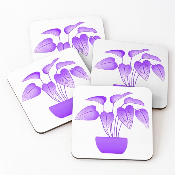 Item preview, Purple philodendron plant designed and sold by Artistkhg.