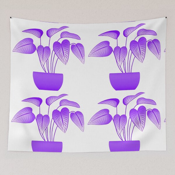 Item preview, Purple philodendron plant designed and sold by Artistkhg.