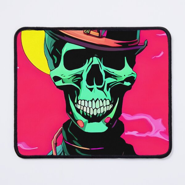 Item preview, Hat and Bones - A Digital Painting of a Dapper Skull designed and sold by GalihDA.