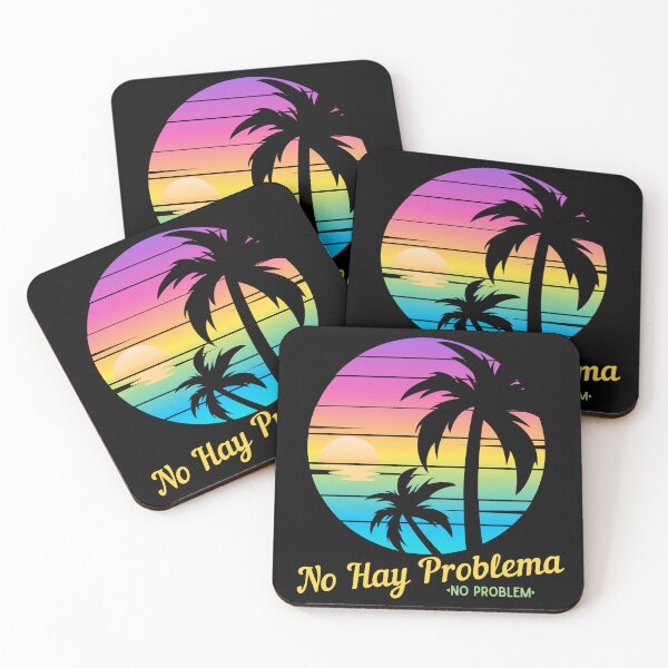 Item preview, No Hay Problemo, No Problem, Spanish Sayings, Tropical Beach Sunset designed and sold by Sun Sand & Sea Art.