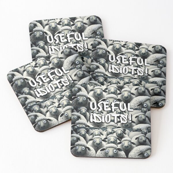 Item preview, Useful Idiots Sheeple designed and sold by Flirt-Teez.