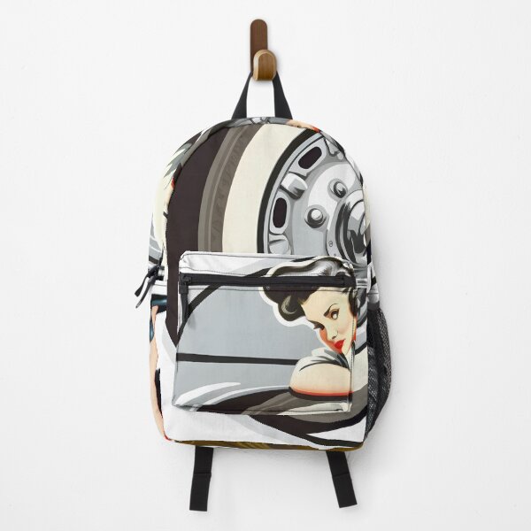 Item preview, Fancy lady changing car tire designed and sold by TheWitsFoe.