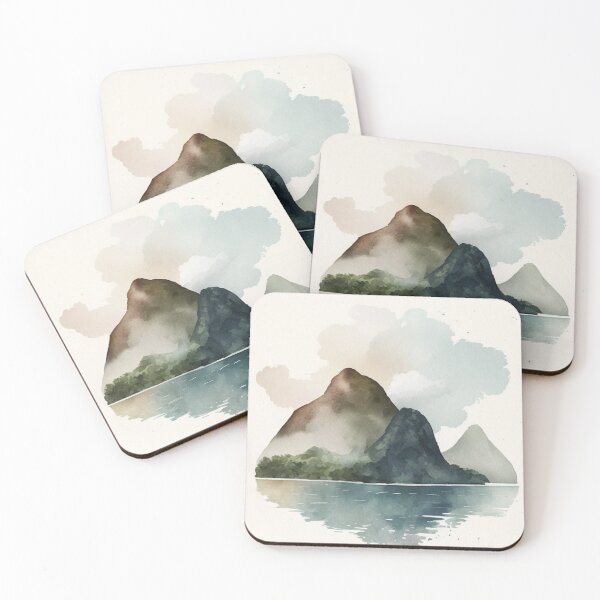 Item preview, American Samoa National Park Boho Watercolor designed and sold by PikoApparel.
