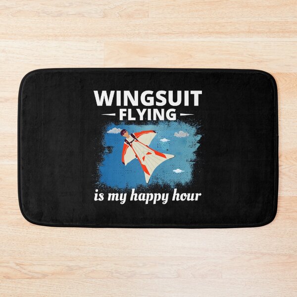 Item preview, Wingsuit flying Base Jumping Skydiving Wingsuiting designed and sold by TastefulTees.